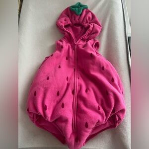 Carter's Vibrant Pink Baby Strawberry Costume
